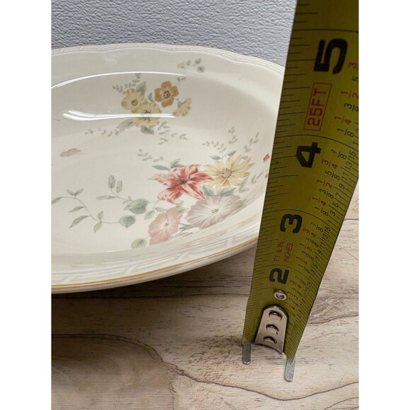 Vtg Mikasa Merrie Diner At Eight Servinf Bowl 10" Wild Flowers Made In Japan - Picture 7 of 7